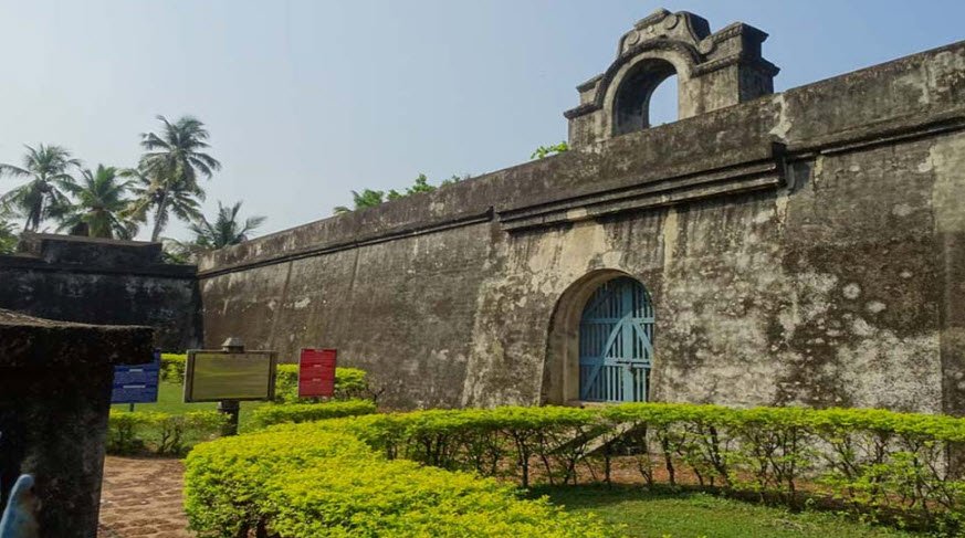 Anjuthengu Fort, Anchuthengu, Kerala, India